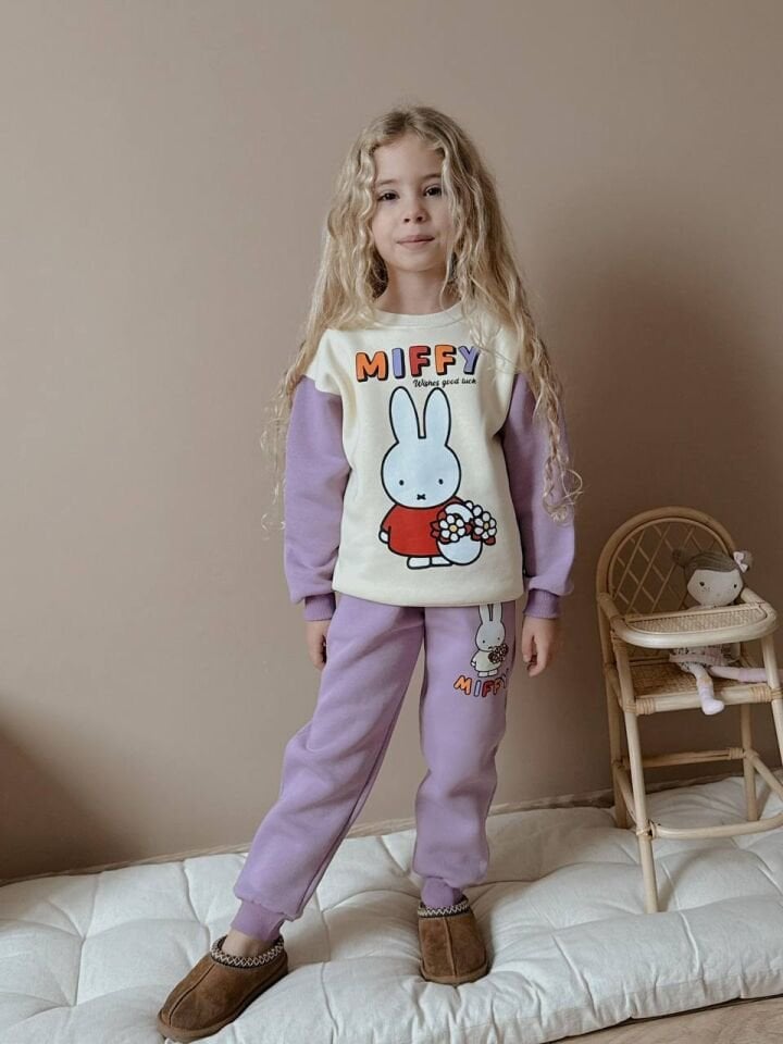 3 ip Şardonlu miffy takım