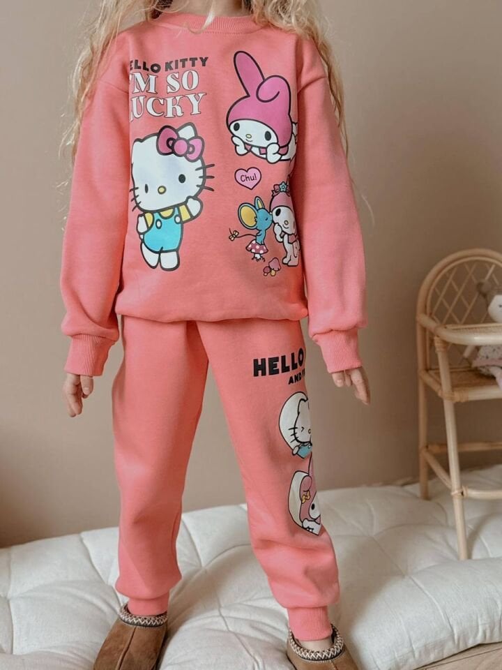 3 ip Şardonlu Kuromi Takım