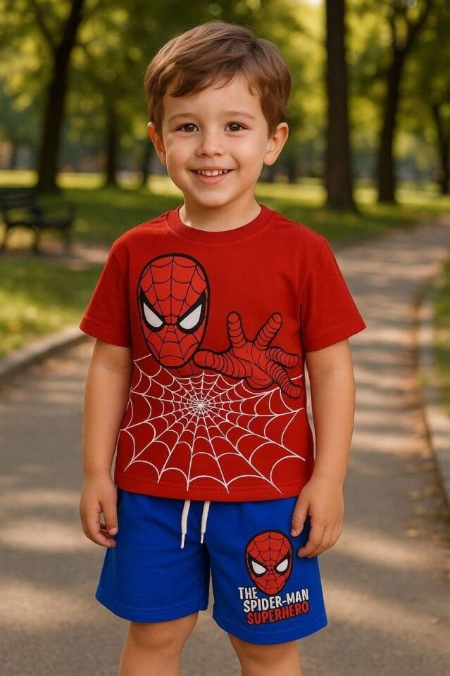 Spiderman kırmızı