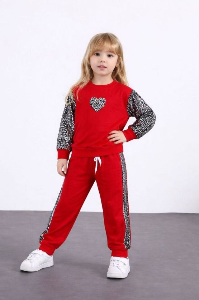 2 İplik Pul Payetli Takım