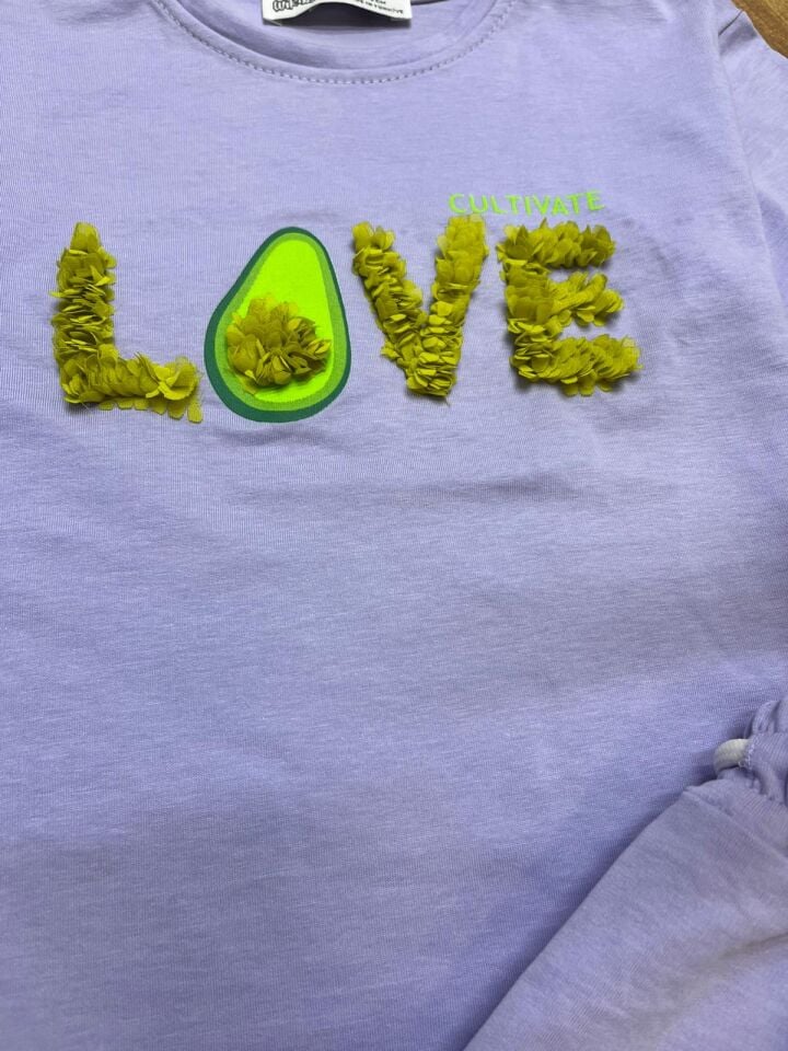 Love Lila Şortlu Takım