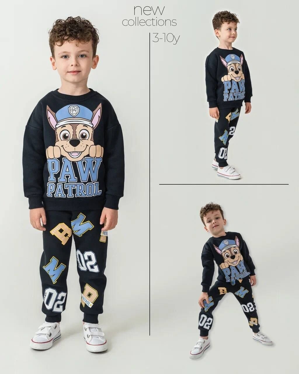 3 İplik Şardonlu Paw Patrol Takım