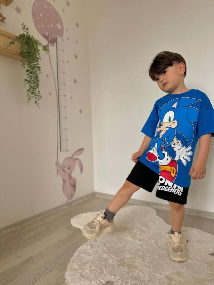 Sonic Şortlu Takım