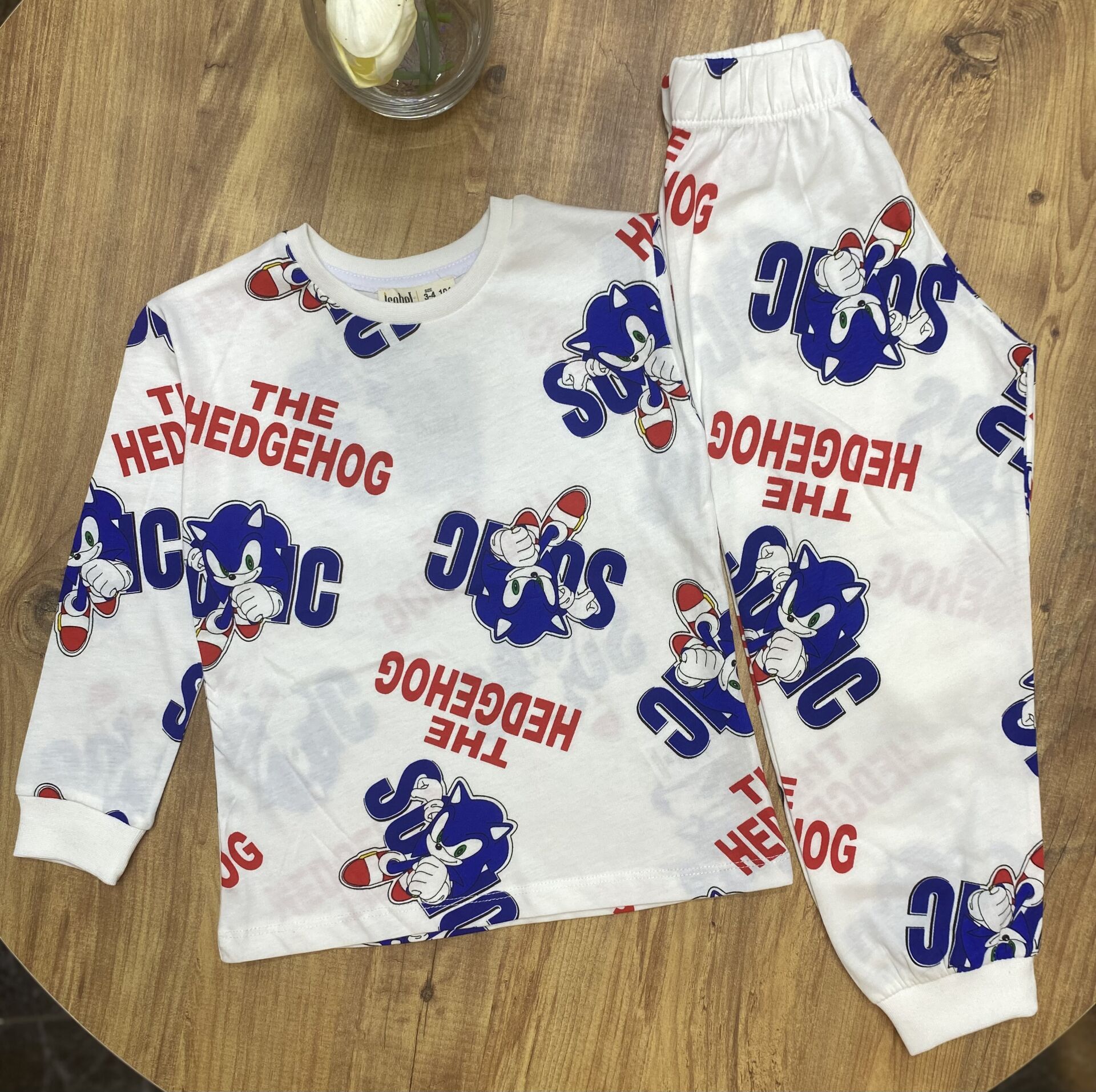 Sonic pijama takımı (8-13 yaş)