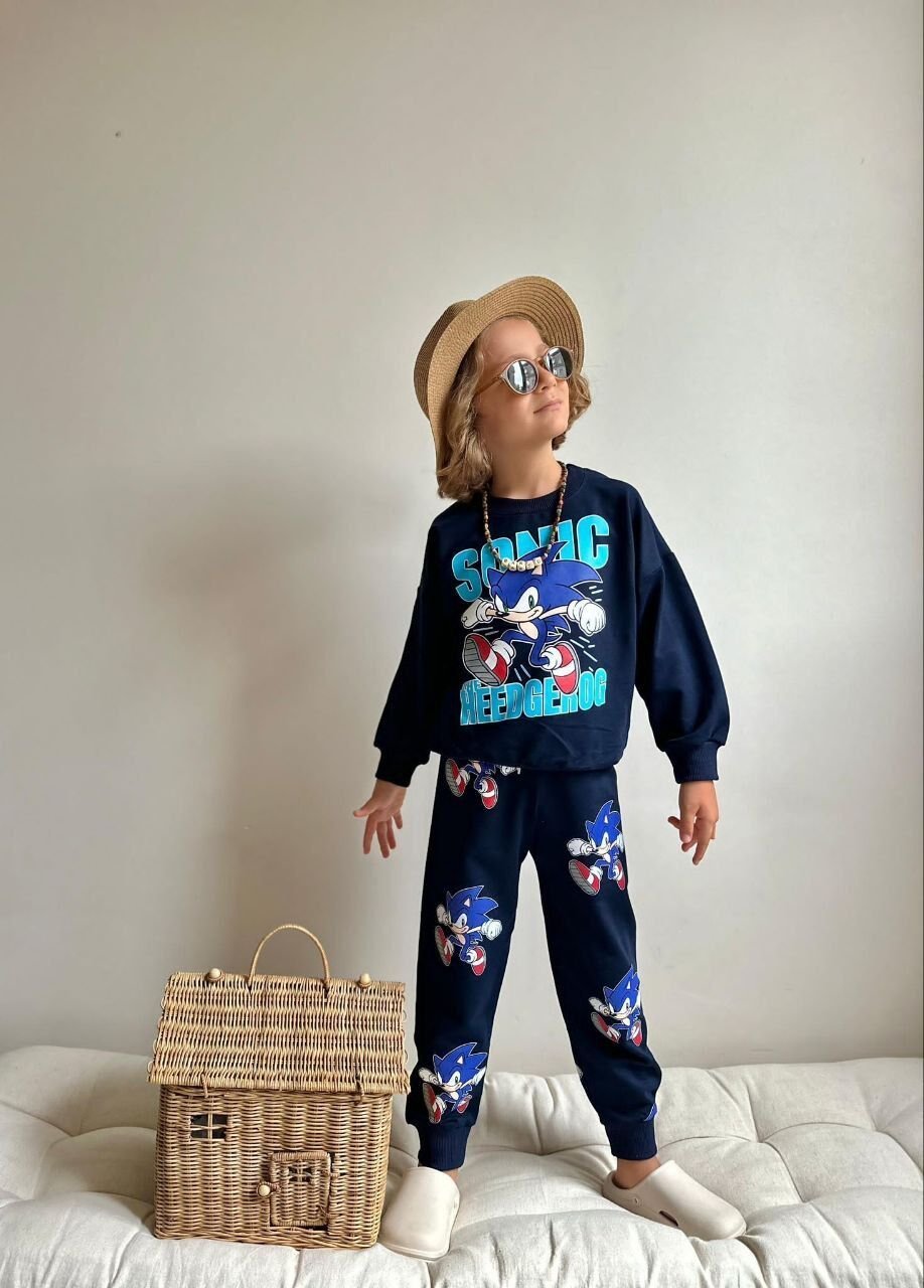 2 İp Koyu Lacivert Sonic Takım