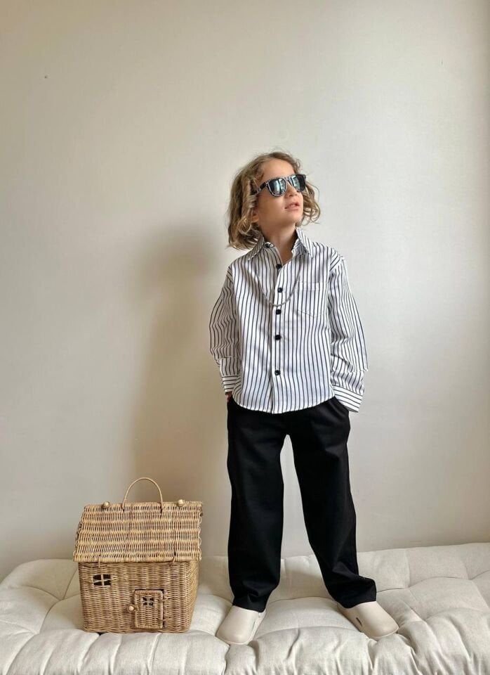 Gabardin Pantolon Gömlek