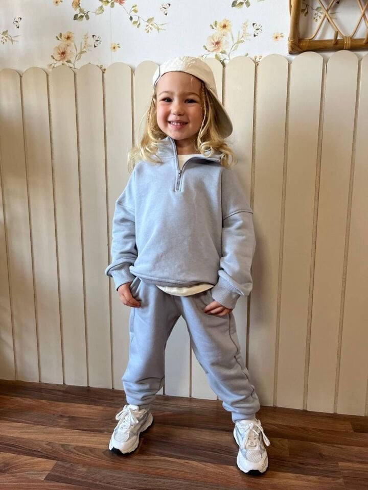 3 İp Fermuarlı Takım