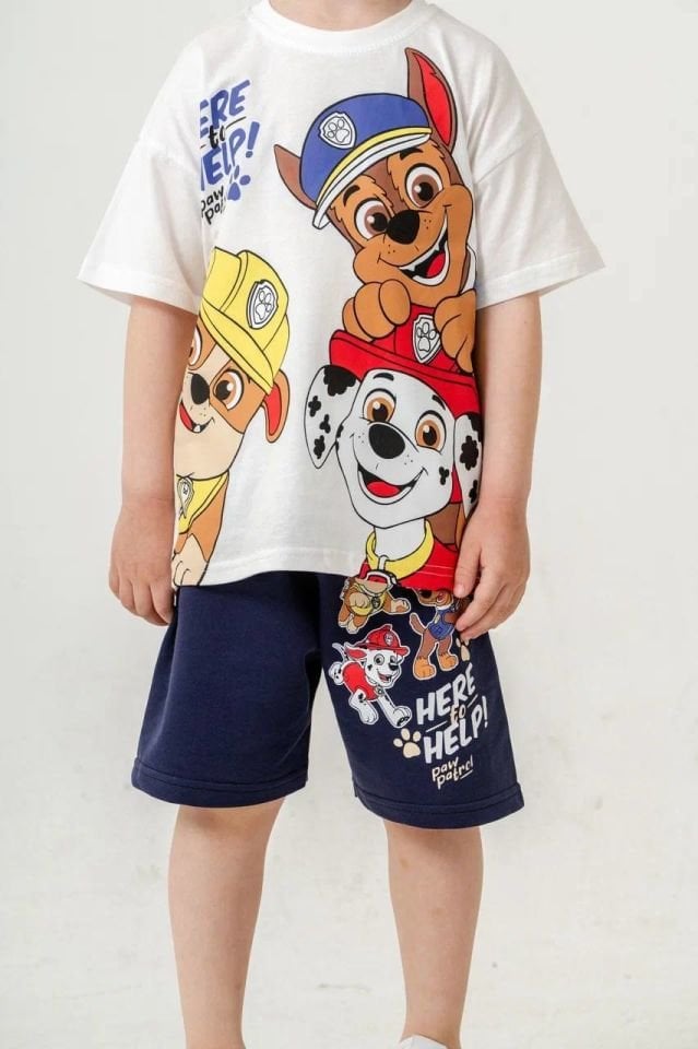Paw patrol şortlu takım