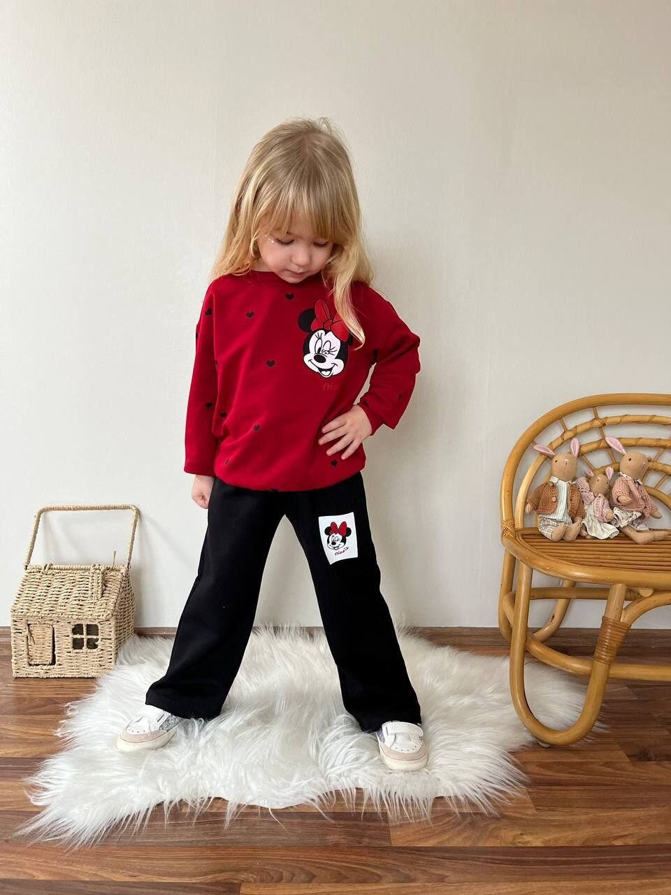 2 İplik Minnie Takım