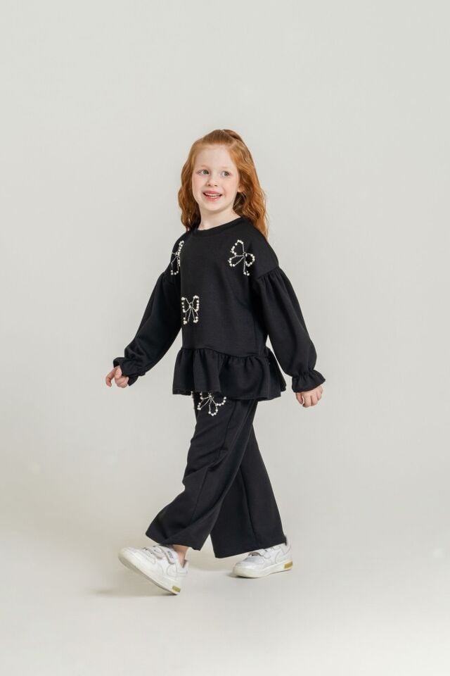 Oysho kumaş siyah takım