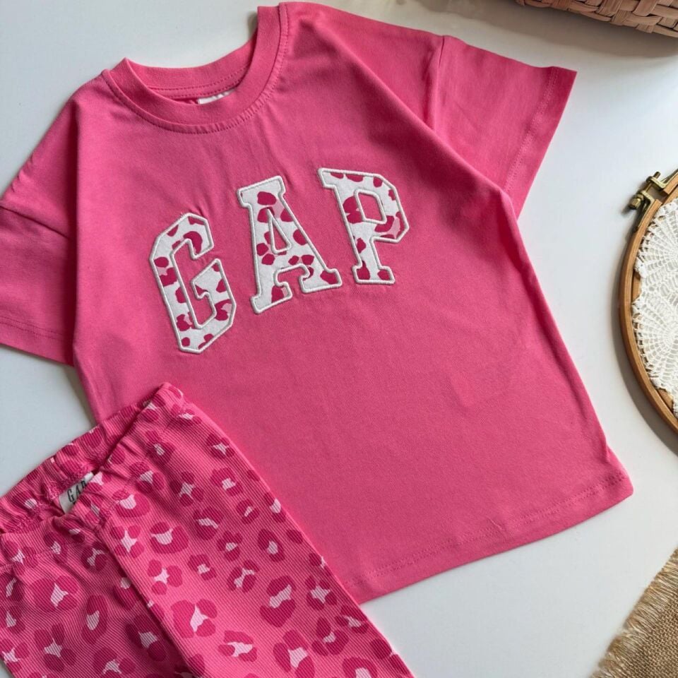 Leopar Desenli Taytlı Takım