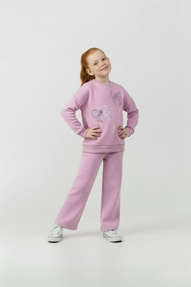 3 İp Şardonlu Kurdela Detaylı Takım